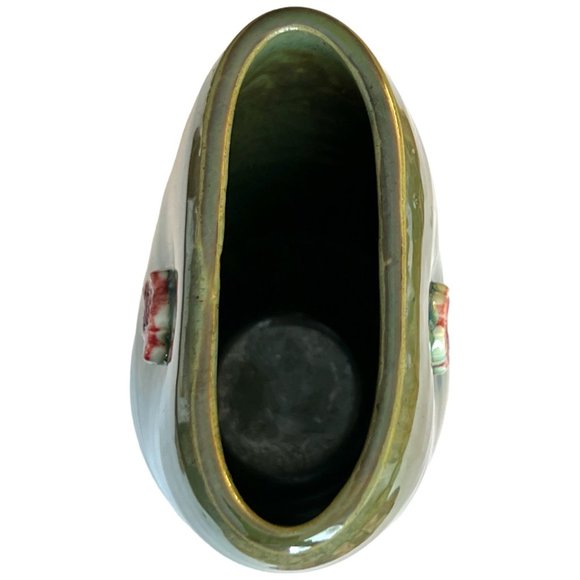 Stunning DOUBLE-SIDED and MARKED Pinched POTTERY Vase Applique Adorment 10 of 19 - Picture 7 of 10